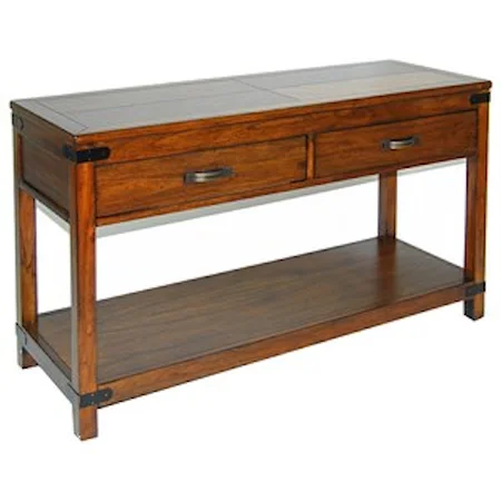Casual Sofa/ Console Table w/ Drawer